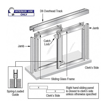 Buy D1041A CRL Horizontal Sliding